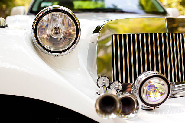 istock elements of a white car 462459153