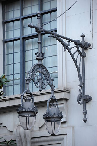 istock Street light in Barcelona 462461287