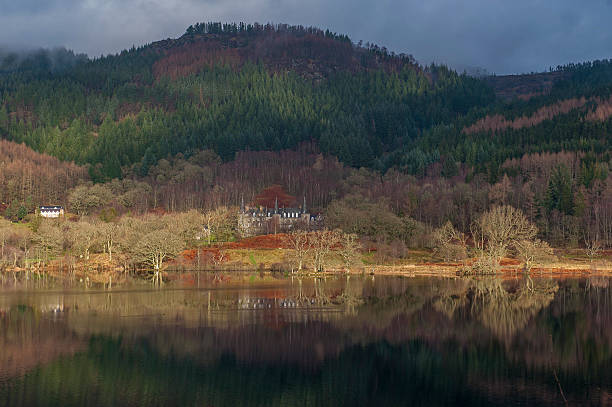 istock Loch Achray in winter sun 462462041
