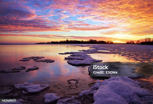 Winter Landscape Stock Photo - Download Image Now - Beach, Christmas, Coastline