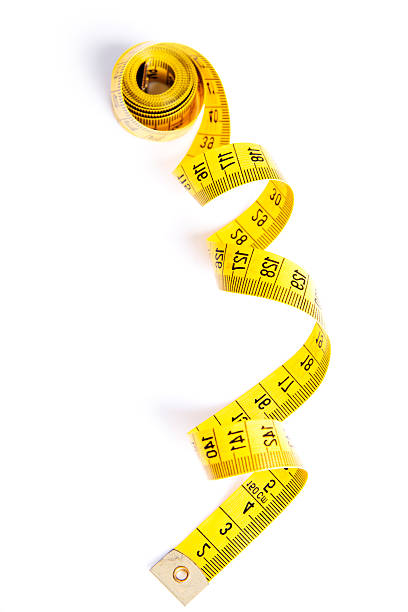istock Yelow measuring tape 462470425