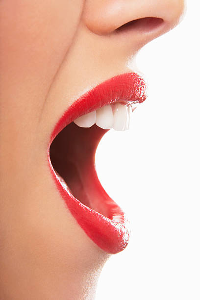 istock Surprised Young Woman With Red Lips 462472271