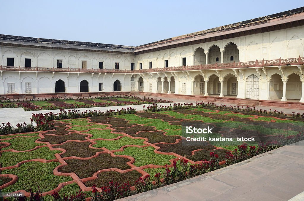 Angoori Bagh o el jardín de uvas, Agra fort, India - Foto de stock de Agra libre de derechos