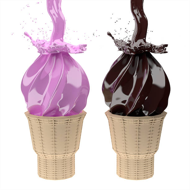 3d ice cream.