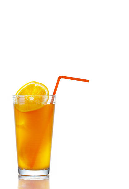 istock Juice with sliced orange in glass 462489259