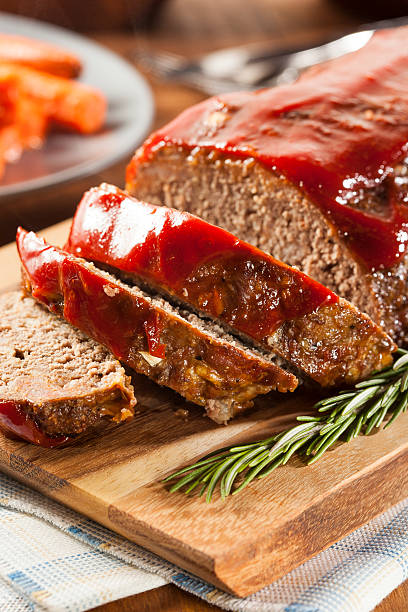 istock Homemade Ground Beef Meatloaf 462489995