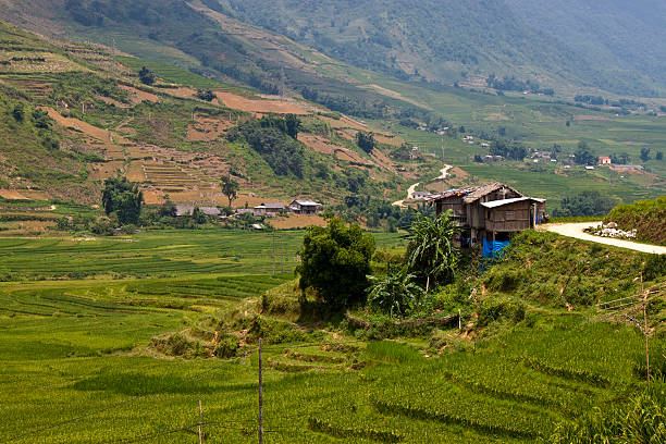 istock Village near Sapa 462490371