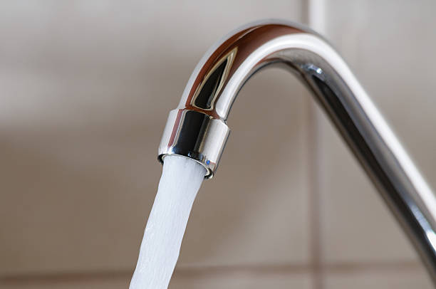 istock Tap with Water Flowing Strongly 462493863