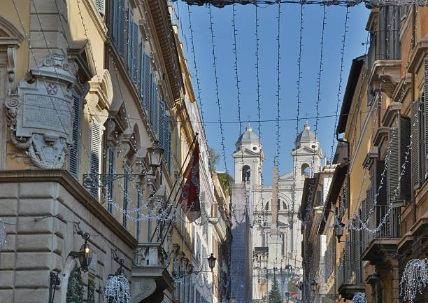 istock Rome, via dei Condotti on Christmas 462511963