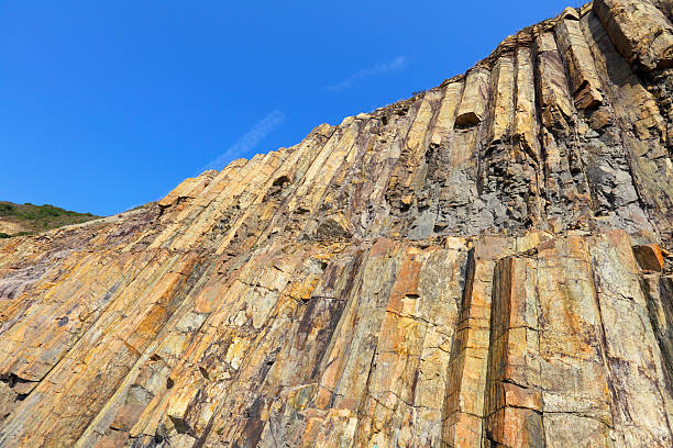 istock Hong Kong Geo Park , hexagonal column 462512875