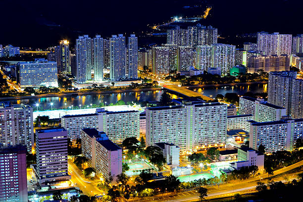 istock downtown in Hong Kong at night 462517725