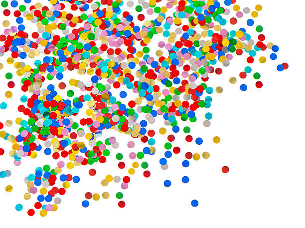 istock colorful confetti background. carnival decoration 462521053