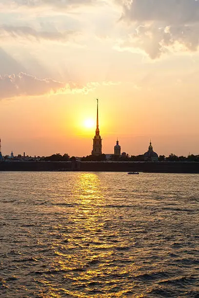 Peter and Paul fortress in Saint Petersburg, Russia