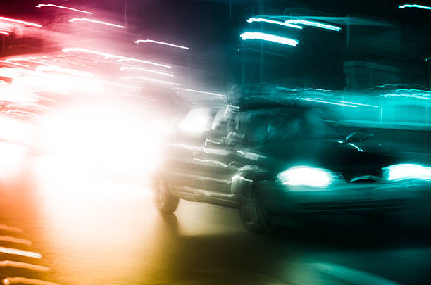 istock busy big city traffic trail night 462521799