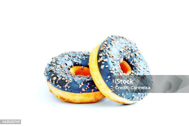 Donut White Background Stock Photo - Download Image Now - Arrangement, Brown, Candy