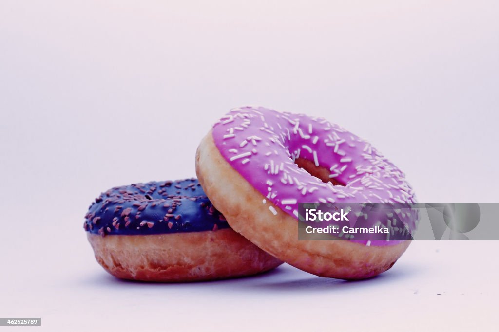 donuts white background donuts isolated Arrangement Stock Photo