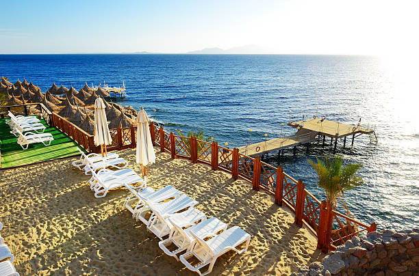 istock Beach at the luxury hotel, Egypt 462527369