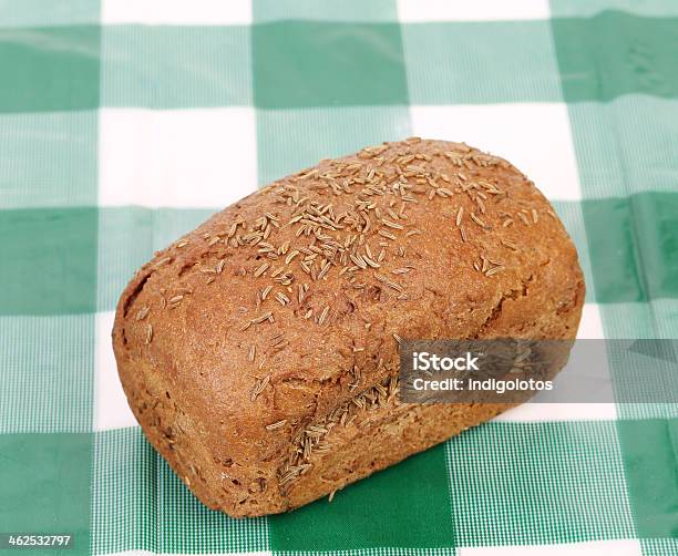Rye Bread With Caraway Seed Stock Photo - Download Image Now - Baked Pastry Item, Black Color, Bran