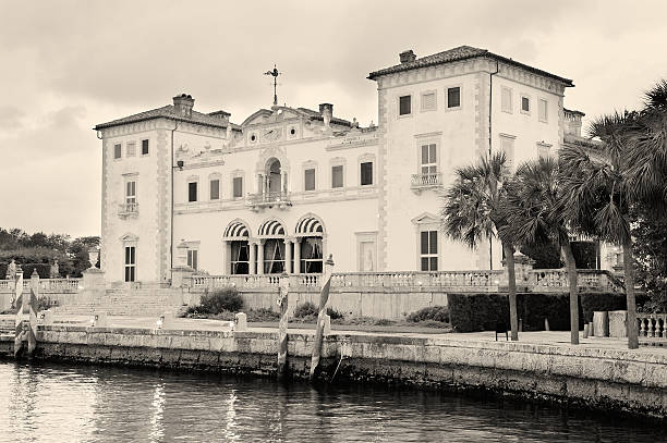 istock A beautiful white building along a river in Vizcaya, Miami 462535055