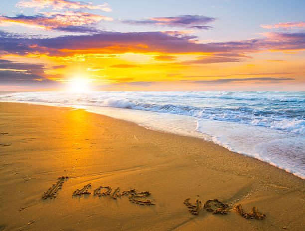 istock I love you on sand beach 462537681