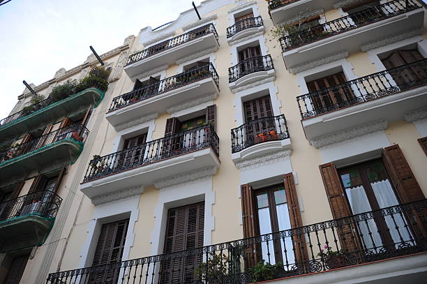 istock SPAIN - FACADES IN BARCELONA 462540857