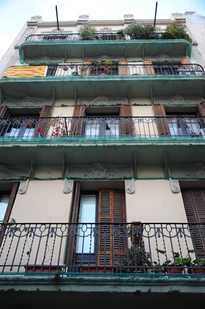 istock SPAIN - FACADES IN BARCELONA 462540859
