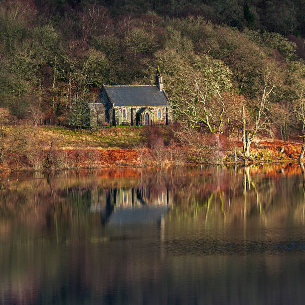 istock Trossach Church Loch Achray 462541861