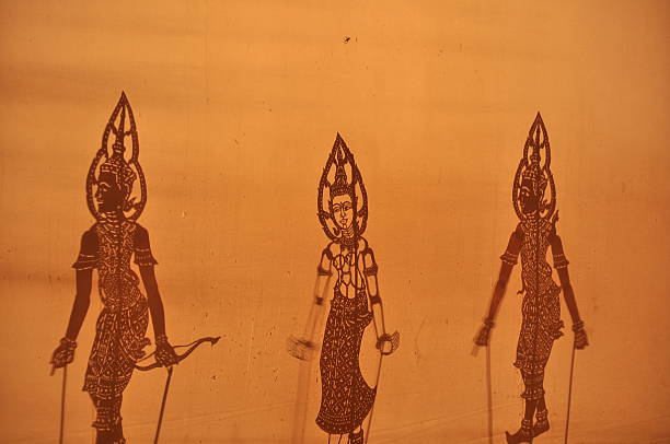 Shadow Puppets Shadow puppet show wayang kulit stock pictures, royalty-free photos & images