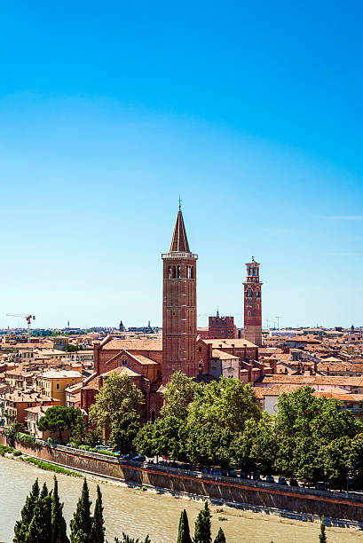 istock Verona panoramic view from the hill 462543195