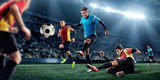 istock Soccer players in stadium 462547589