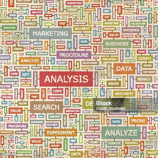 Analyzing Background Analysis Stock Illustration - Download Image Now - Analyzing ...