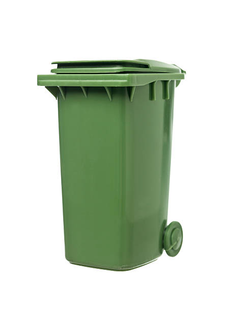 Garbage bin stock photo