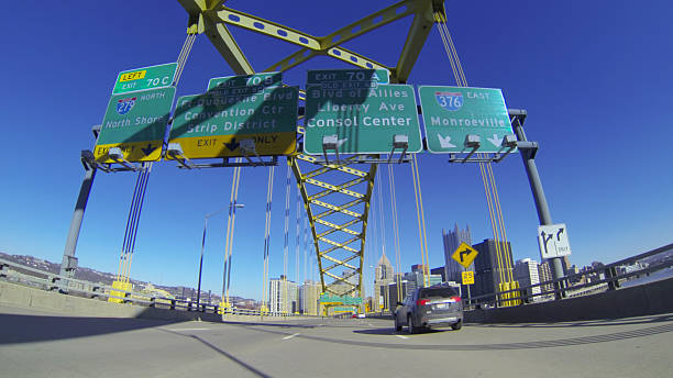 Welcome to Pittsburgh stock photo