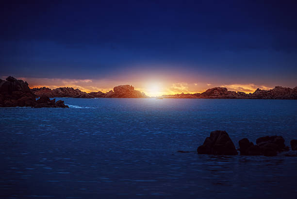 Sardinia and Corsica Mediterranean Sea Landscape