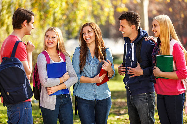 istock Friendly college students outdoors 462579769