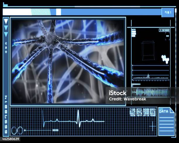 Foto de Azul Tecnologia Microscópico e mais fotos de stock de Ampliação - Ampliação, Azul, Biologia