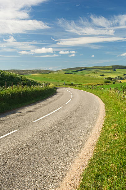 istock Rural road in Scotland 462580807