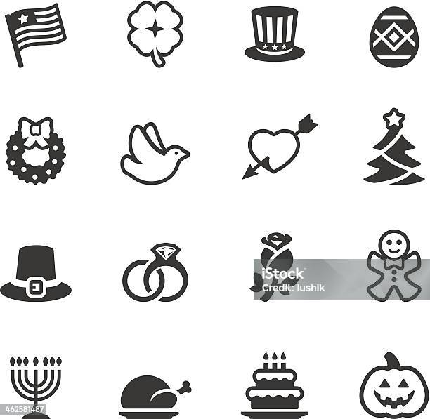 Soulico Holidays And Celebrations Icons Stock Illustration - Download Image Now - Icon Symbol, St. Patrick's Day, Hanukkah