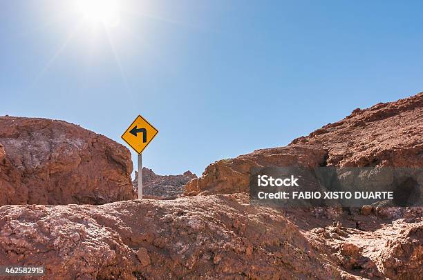 Turn Left Moon Valley Stock Photo - Download Image Now - Adventure, Andes, Antofagasta Region