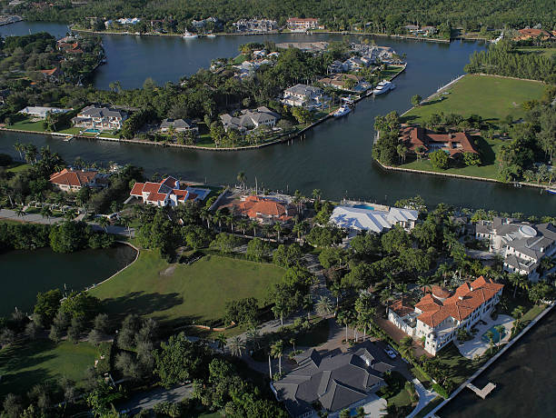 istock Helicopter ride over Gables by the sea 462586849