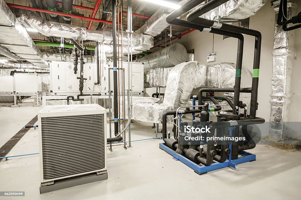 Sistemas de climatización - Foto de stock de Conducto de aire libre de derechos
