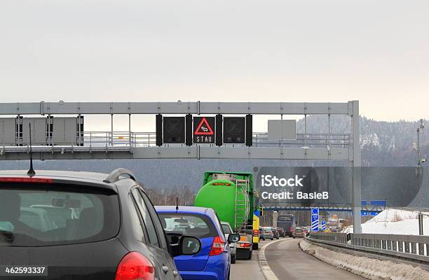 Stau Auf Deutsch Highways Stockfoto und mehr Bilder von Stau - Stau, Tanklastwagen, Asphalt