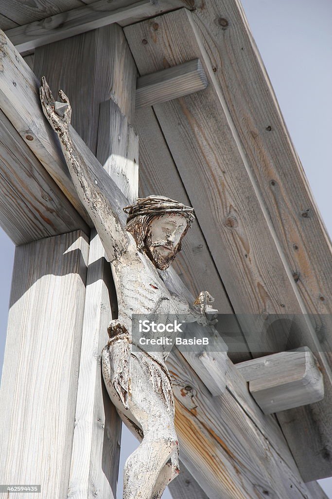 Jesus am Kreuz - Lizenzfrei Auferstehung - Religion Stock-Foto