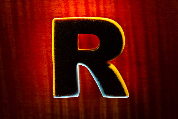 istock Wooden letter R 462594615