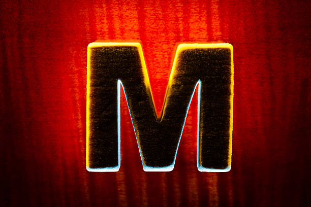 istock Wooden letter M 462594831