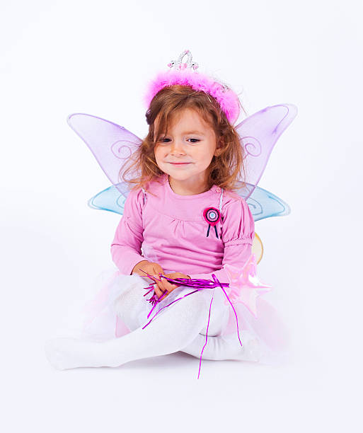 istock Little girl dressed up as a Fairy 462596115