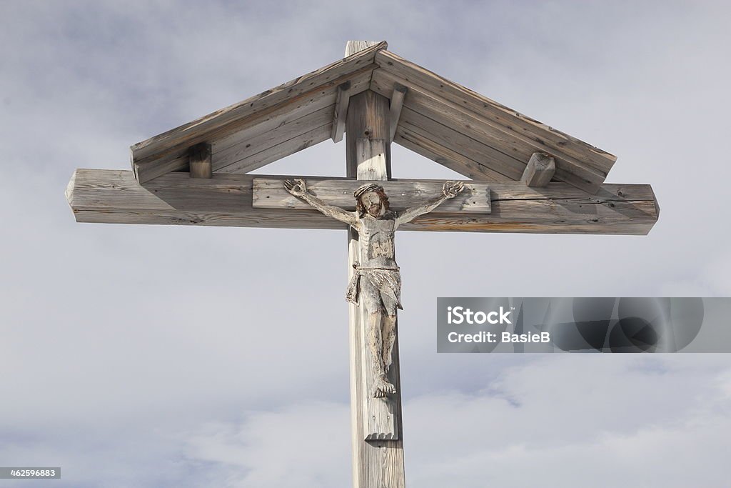 Jesus am Kreuz - Lizenzfrei Christentum Stock-Foto