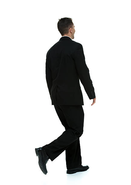 istock Back view of businessman 462596959