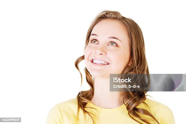 Young Woman Looking Away Stock Photo - Download Image Now - 20-24 Years, 20-29 Years, Adolescence