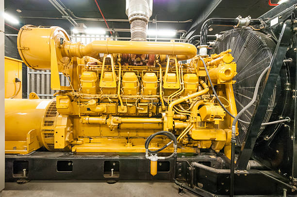Electrical power generator Electrical power generator. large machine stock pictures, royalty-free photos & images